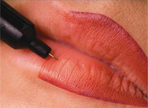 Курс повышения квалификации "Перманентный макияж губ. Губы с помадным эффектом"
